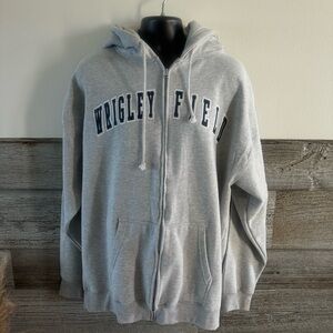Wrigley Field heavyweight full zip hoodie sweatshirt size XL (F1)